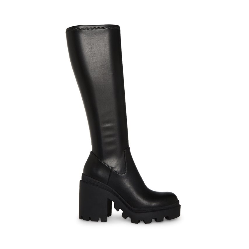 Black Steve Madden Roxanna Women\'s Knee-high Boots | PH 8475HGY